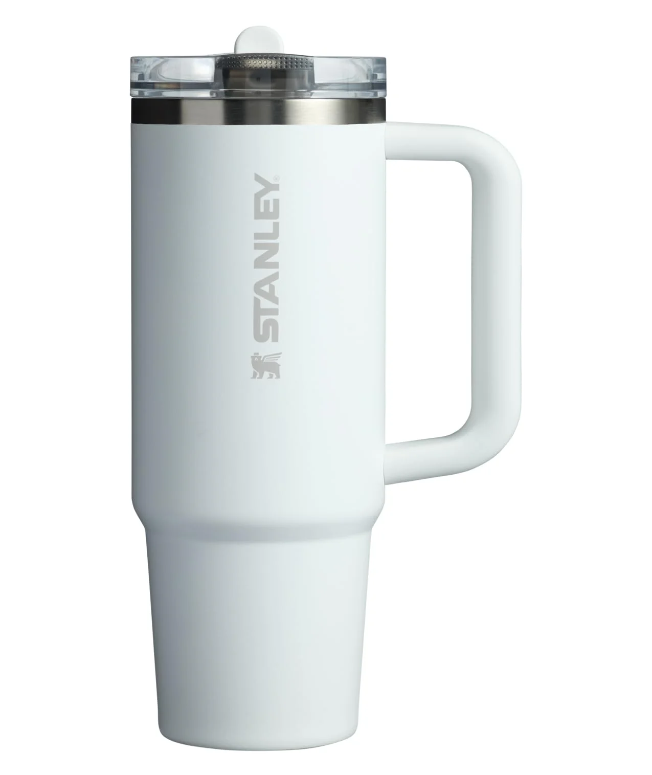 STANLEY Quencher ProTour Flip Straw Tumbler with Leakproof Lid 30 oz | Built-In Straw and Handle | Cup Holder Compatible for Travel | Insulated Stainless Steel Cup | BPA-Free | Frost