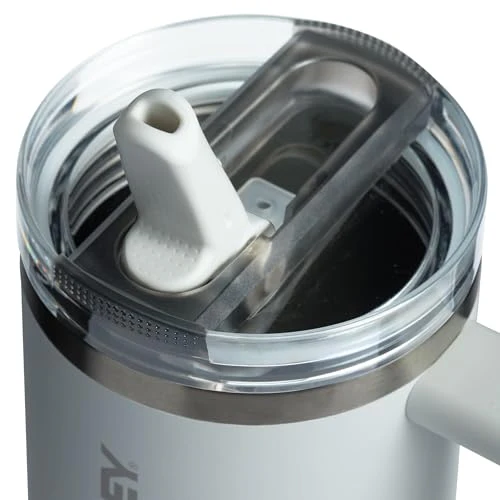 STANLEY Quencher ProTour Flip Straw Tumbler with Leakproof Lid 30 oz | Built-In Straw and Handle | Cup Holder Compatible for Travel | Insulated Stainless Steel Cup | BPA-Free | Frost - Image 10