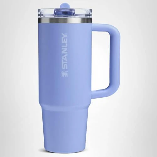 STANLEY Quencher ProTour Flip Straw Tumbler with Leakproof Lid 30 oz | Built-in Straw and Handle | Cup Holder Compatible for Travel | insulated Stainless Steel Cup | BPA-Free | Hydrangea - Image 2