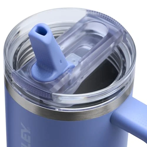 STANLEY Quencher ProTour Flip Straw Tumbler with Leakproof Lid 30 oz | Built-in Straw and Handle | Cup Holder Compatible for Travel | insulated Stainless Steel Cup | BPA-Free | Hydrangea - Image 7