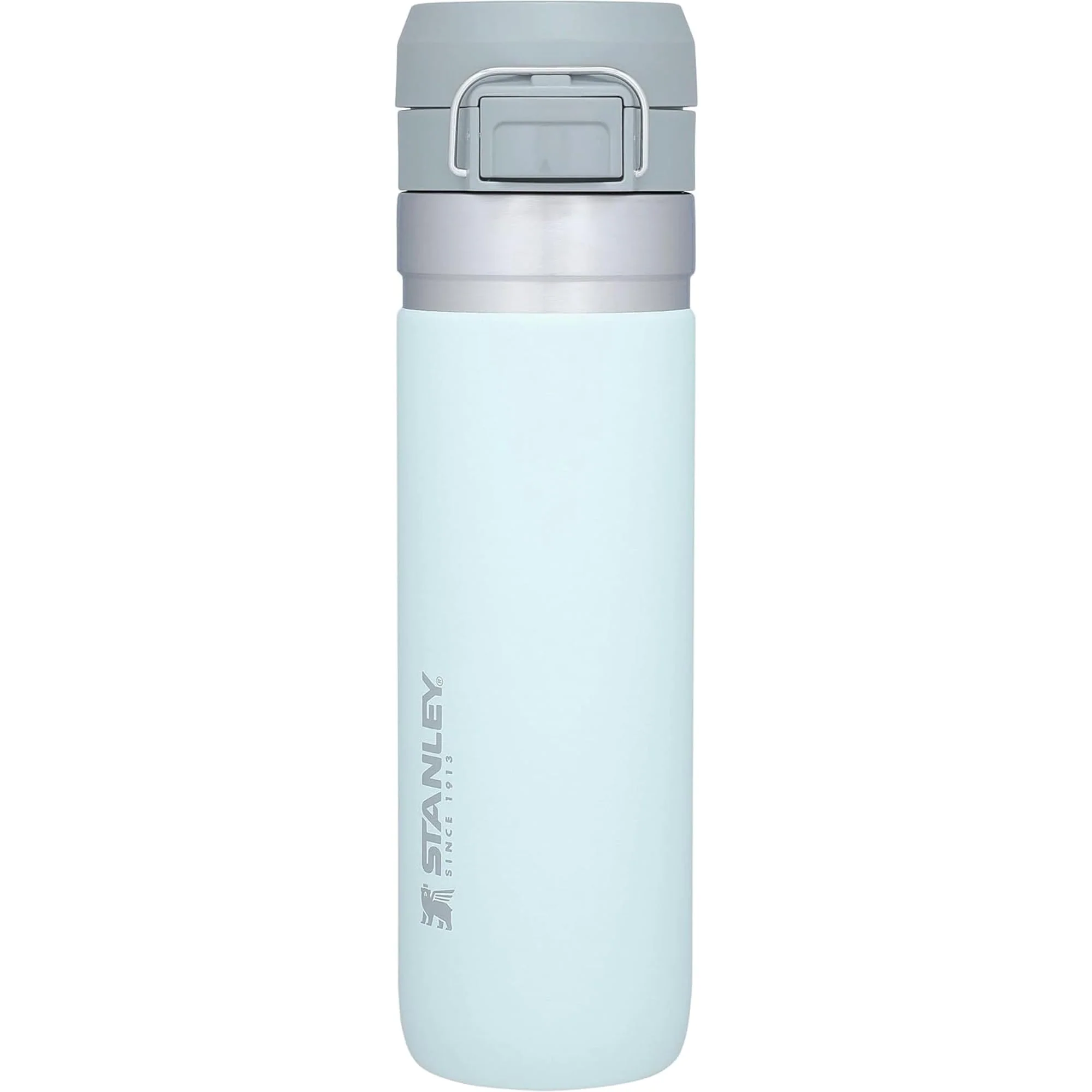 Stanley Quick Flip GO Water Bottle 24 oz | Push Button Lid | Leakproof and Packable for Travel and Sports | Insulated Stainless Steel | BPA-Free | Glass