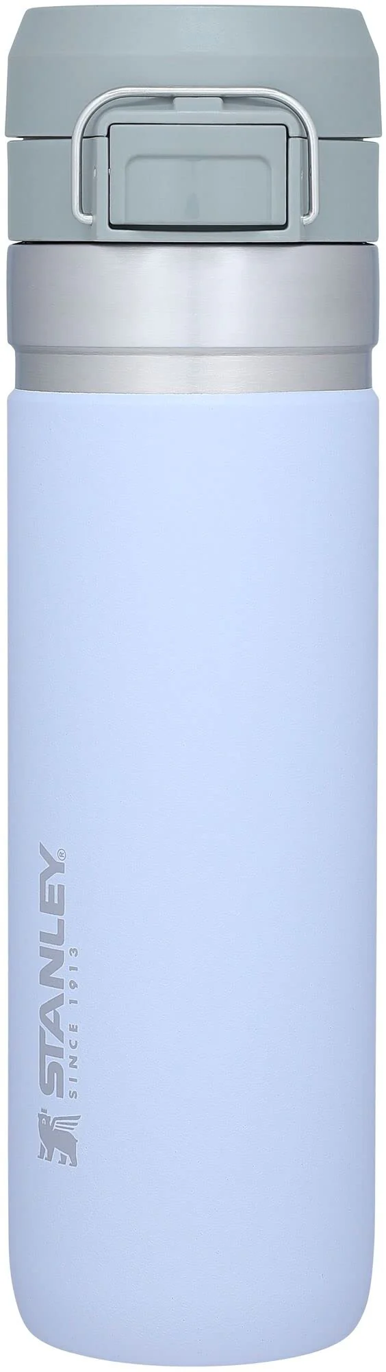 Stanley Quick Flip GO Water Bottle 24 oz | Push Button Lid | Leakproof and Packable for Travel and Sports | Insulated Stainless Steel | BPA-Free | Lilac