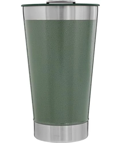 STANLEY Stay-Chill Beer Pint 16 oz | Wide Mouth Lid | Built-In Bottle Opener | Beer Tumbler Cup | Insulated Stainless Steel Pint Glass | BPA-Free | Hammertone Green - Image 8
