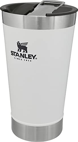 STANLEY Stay-Chill Beer Pint 16 oz | Wide Mouth Lid | Built-In Bottle Opener | Beer Tumbler Cup | Insulated Stainless Steel Pint Glass | BPA-Free | Polar - Image 7