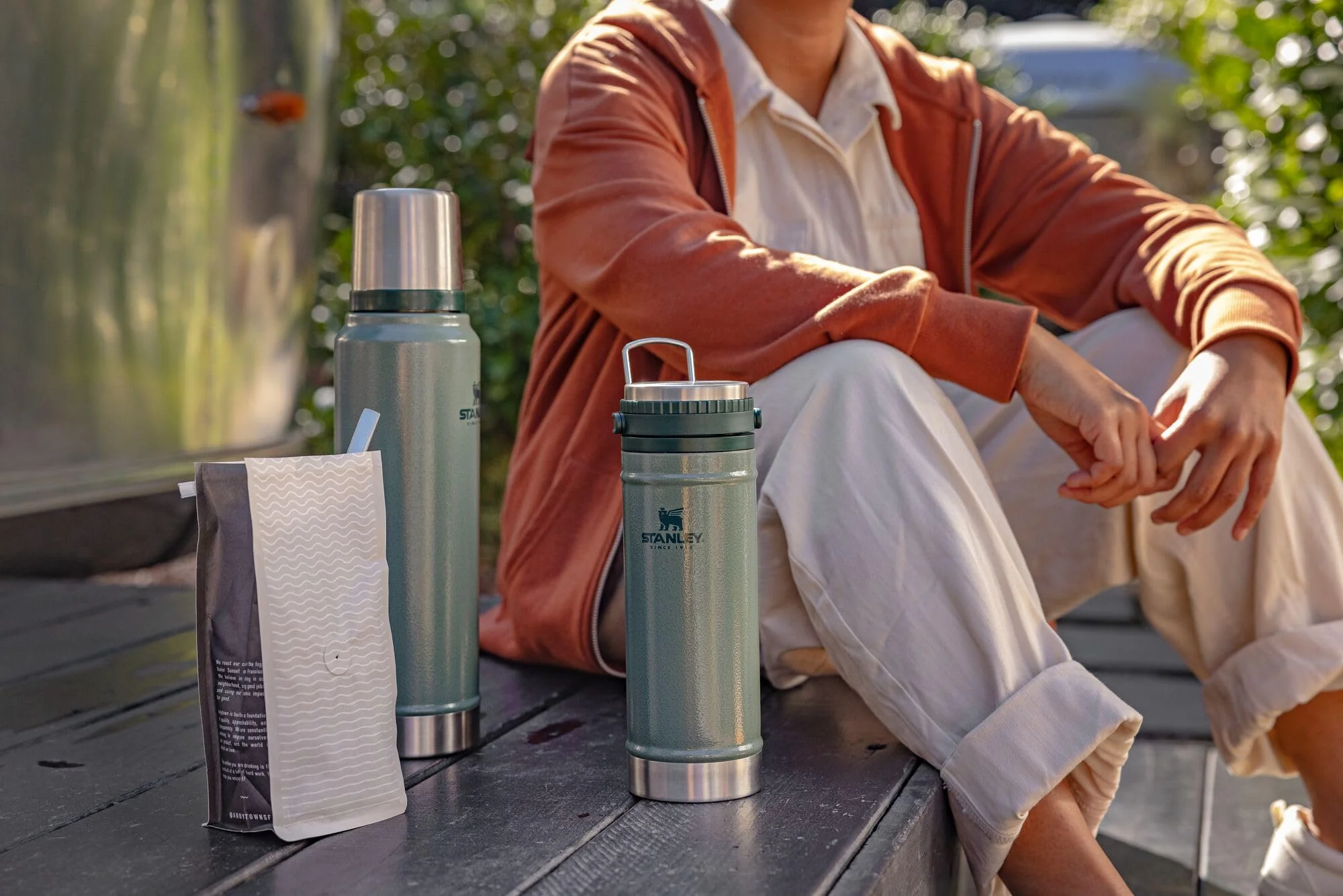 Stanley Travel Mug with Integrated French Press 16 oz | 5 Minute Brew, 4 Hours Hot,Leakproof Lid | Mesh Filter for Coffee Grounds | Insulated Stainless Steel Coffee Maker | BPA-Free | Hammertone Green - Image 2