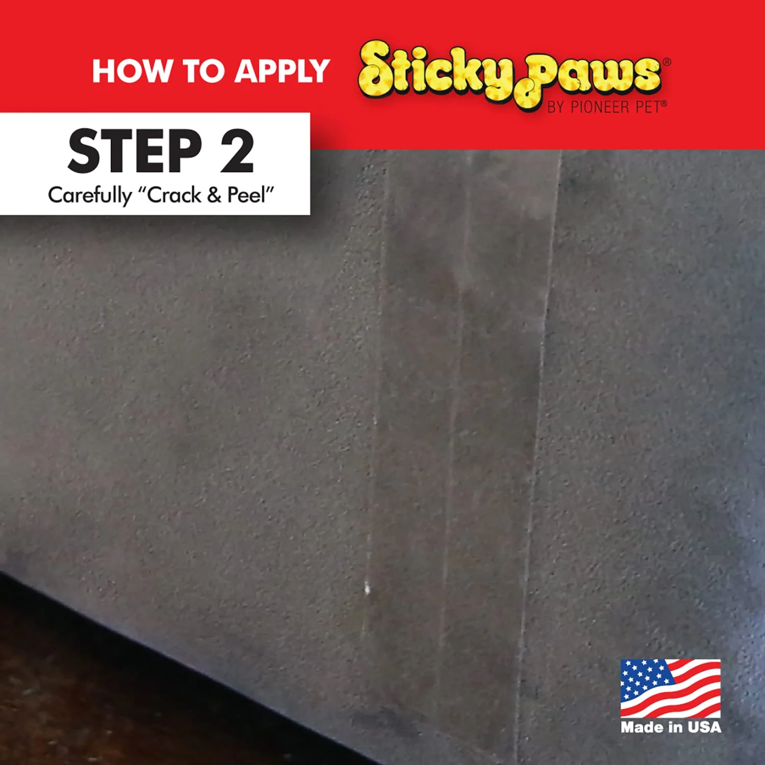 Sticky Paws Pioneer Pet Cat Training Aid - Deter Scratching - Sticky Sheets (Strips (2" x 12")) - Image 3