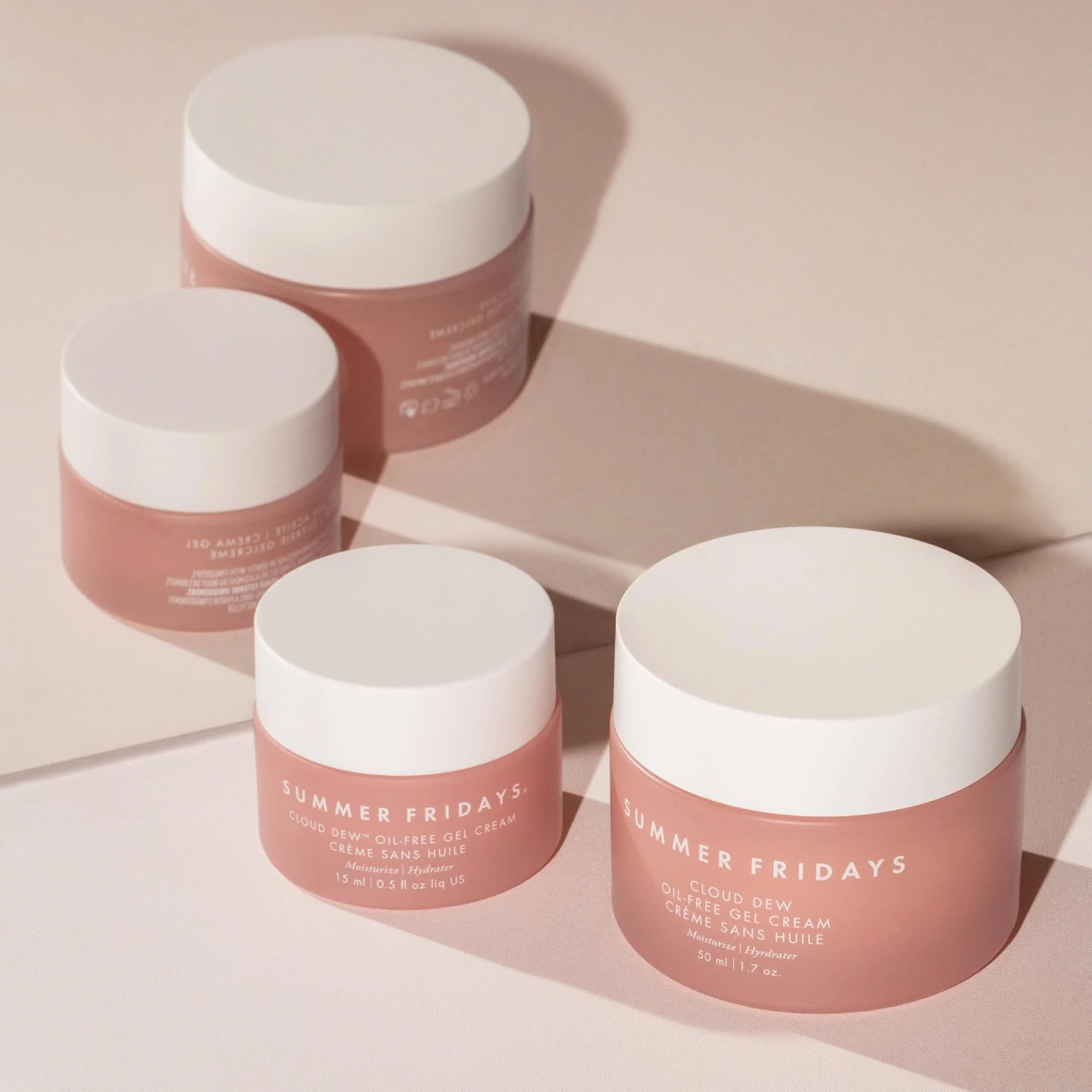 Summer Fridays Cloud Dew Gel Cream Moisturizer Mini - Lightweight Face Moisturizer with Hyaluronic Acid + Ceramides for Skin Plumping Hydration and Glowing Skin (0.5 Fl Oz) - Image 4