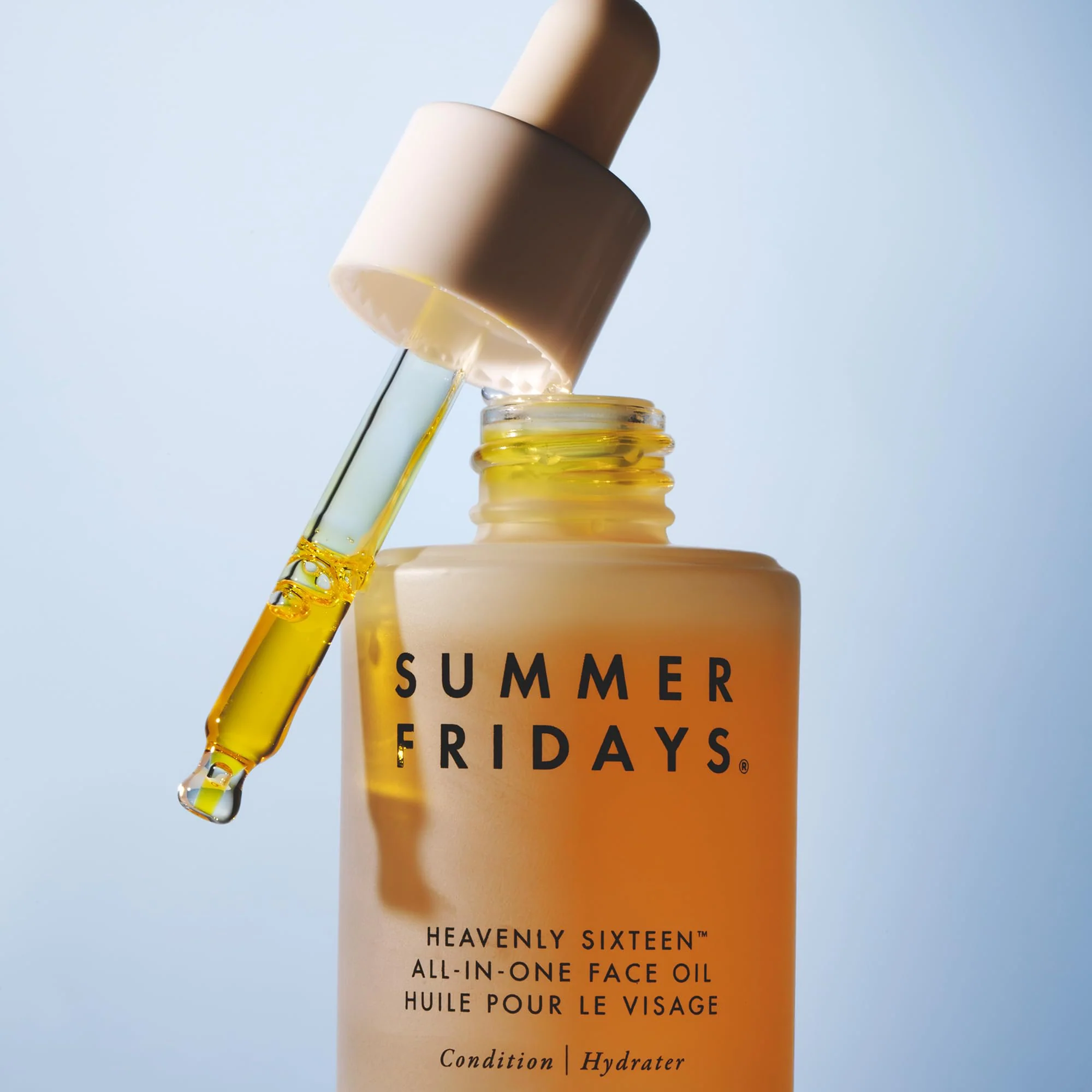 Summer Fridays Heavenly Sixteen Face Oil - All-In-One Hydrating Face Oil for Dry Skin - Made with a Restorative Blend of 16 Non-Comedogenic Oils to Help Condition and Plump Skin (1 Fl Oz) - Image 5