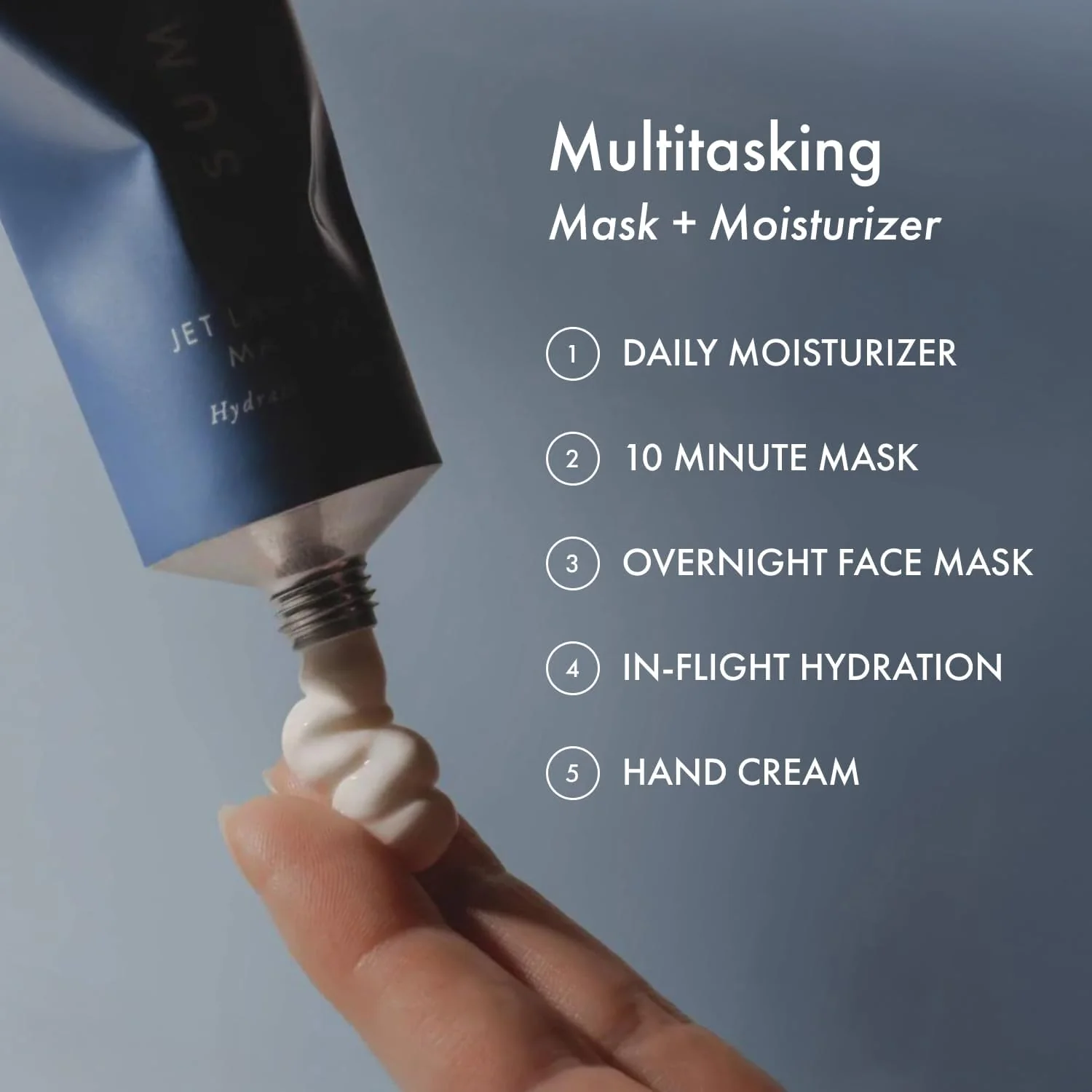 Summer Fridays Jet Lag Mask - Hydrating Face Moisturizer + Mask - Enriched with Hyaluronic Acid, Niacinamide, Glycerin + Antioxidants Helps Nourish Skin for a Renewed + Radiant Complexion (2.25 Oz) - Image 6