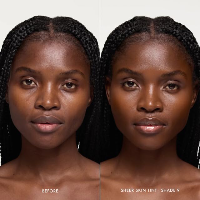 Summer Fridays Sheer Skin Tint - Skin Tint with Hyaluronic Acid - Helps Diminish Uneven Skin Tone - Sheer to Light Coverage - Shade 9 - Rich Deep with Neutral Cool Undertones (1 Fl Oz) - Image 8