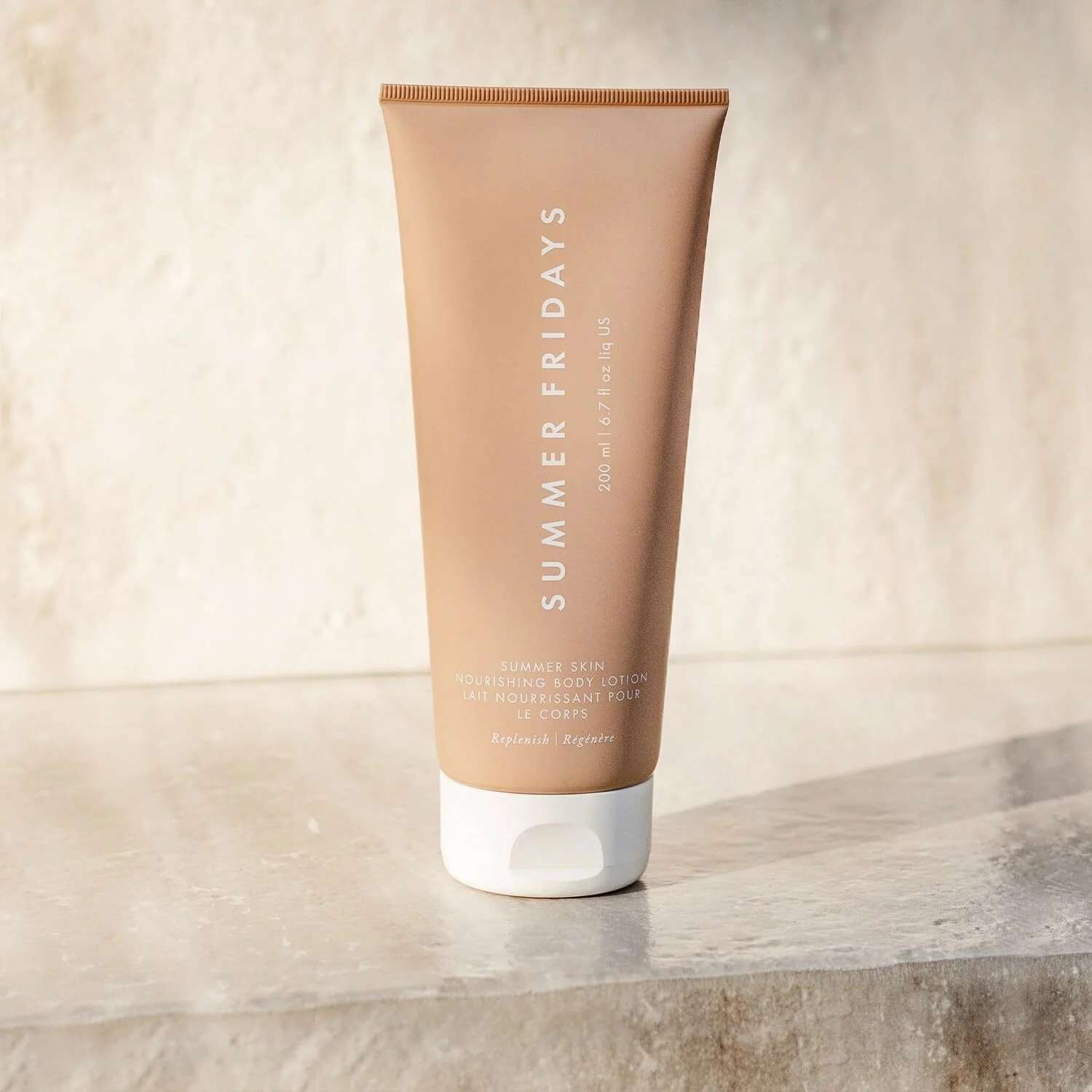 Summer Fridays Summer Silk Nourishing Body Lotion - Hydrating Body Lotion with Hyaluronic Acid, Shea Butter, Grapeseed Oil, and Cocoa Butter - Non-Greasy Moisturizer for Dry Skin (6.7 Fl Oz) - Image 4