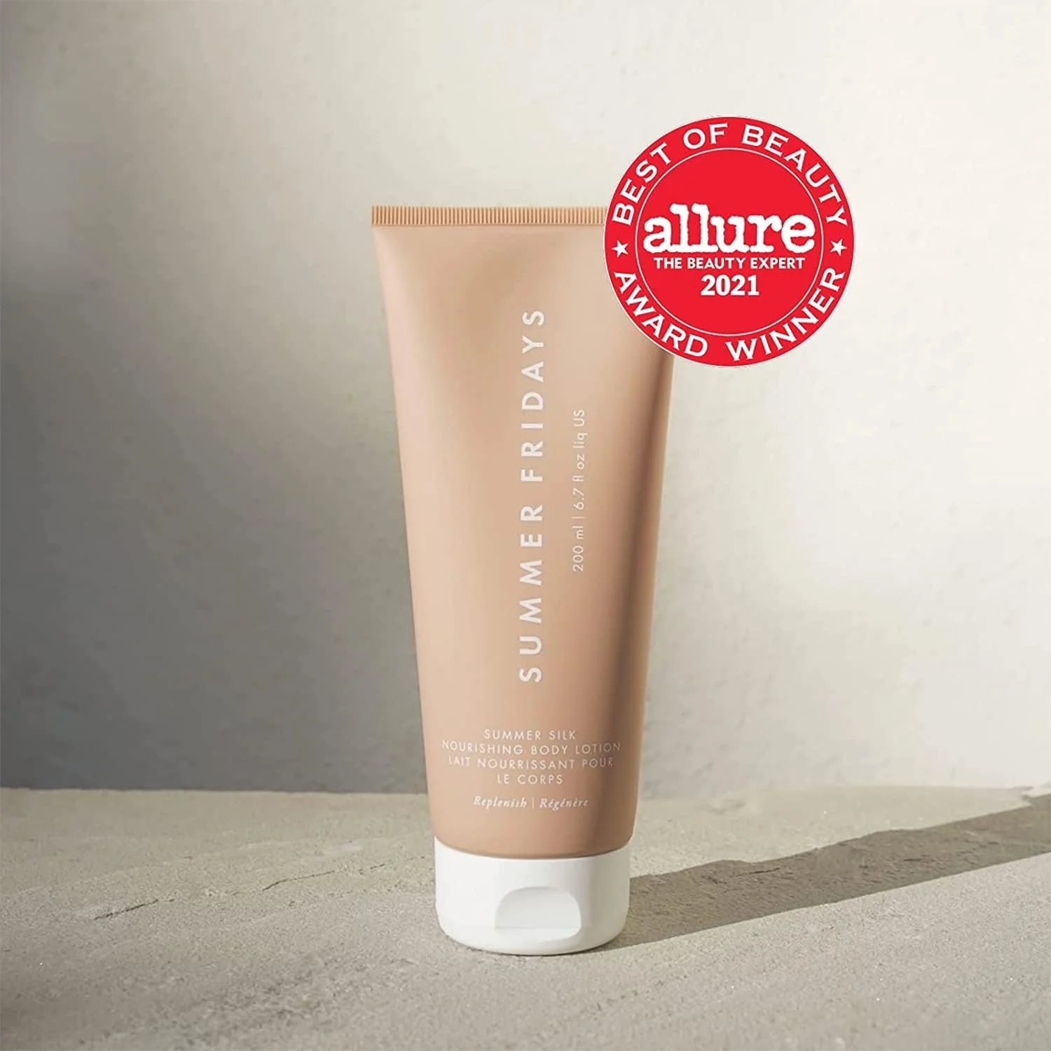 Summer Fridays Summer Silk Nourishing Body Lotion - Hydrating Body Lotion with Hyaluronic Acid, Shea Butter, Grapeseed Oil, and Cocoa Butter - Non-Greasy Moisturizer for Dry Skin (6.7 Fl Oz) - Image 9