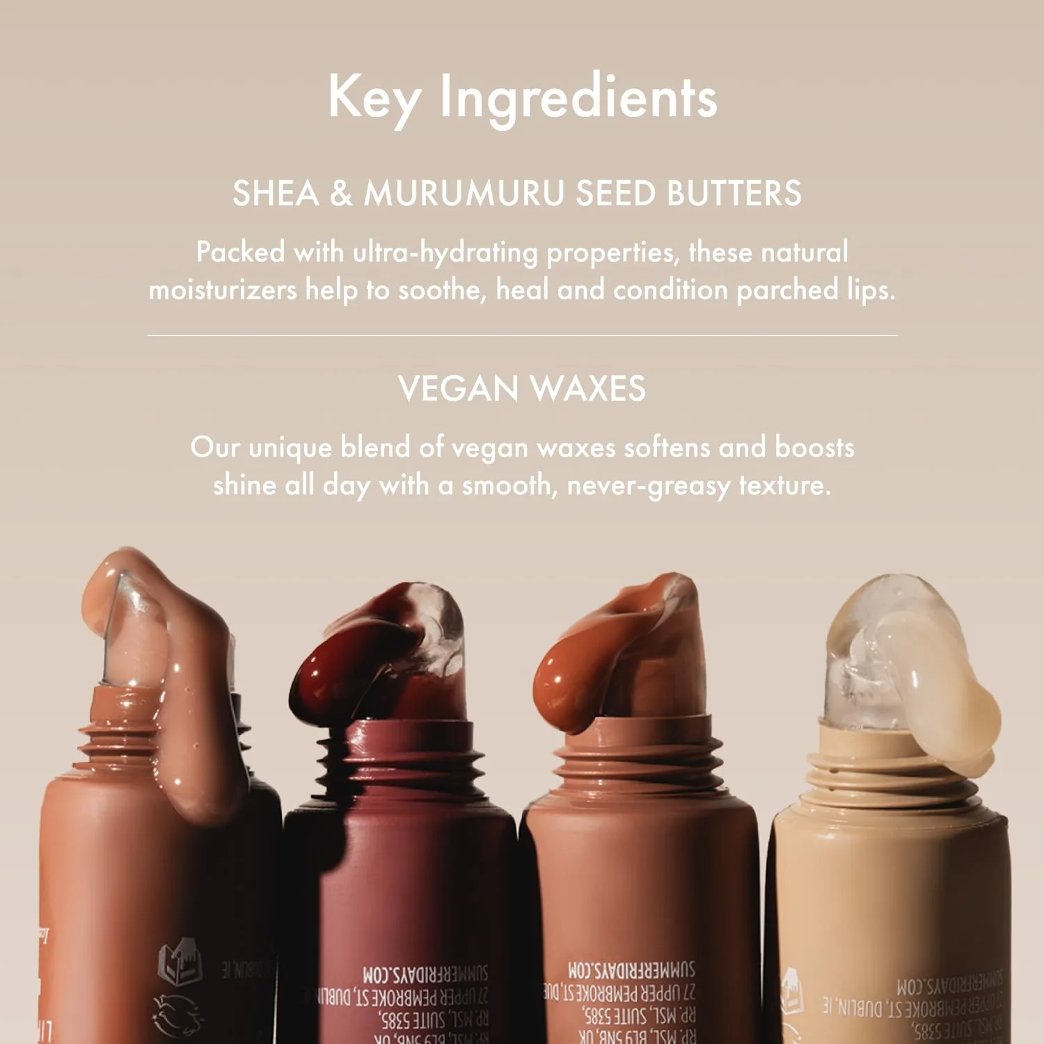 Summer Fridays Tinted Lip Butter Balm - Conditioning Vegan Lip Balm for Instant Moisture, Shine & Hydration - Sheer-Tinted, Soothing Skincare - Brown Sugar (.5 Oz) - Image 6