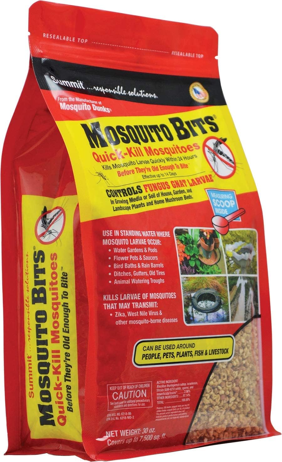 SUMMIT CHEMICAL CO 117-6 30OZ Mosquito Bits - Image 4