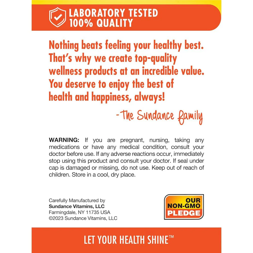 Sundance Vitamins Potassium Gluconate 595 mg 100 Caplets - Image 2