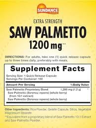 Sundance Vitamins Saw Palmetto 1200 mg - Image 2