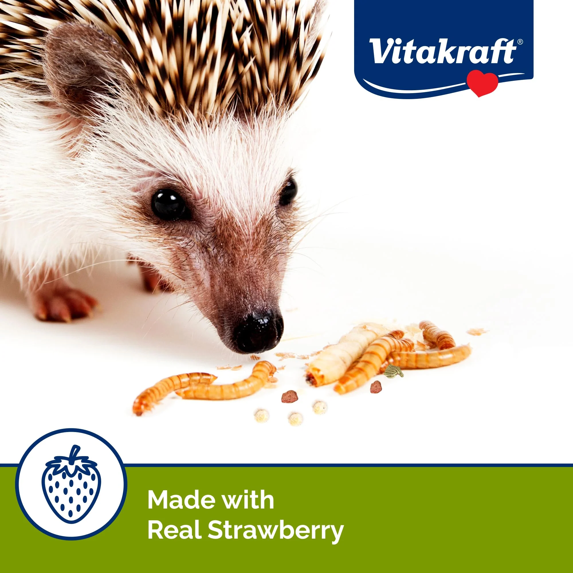 Sunseed Vita Prima Wigglers & Berries Hedgehog Treats - High-Protein Berry Mix for Hedgehogs - Ideal Daily Supplement for Enhancing Your Hedgehog's Diet - Image 6