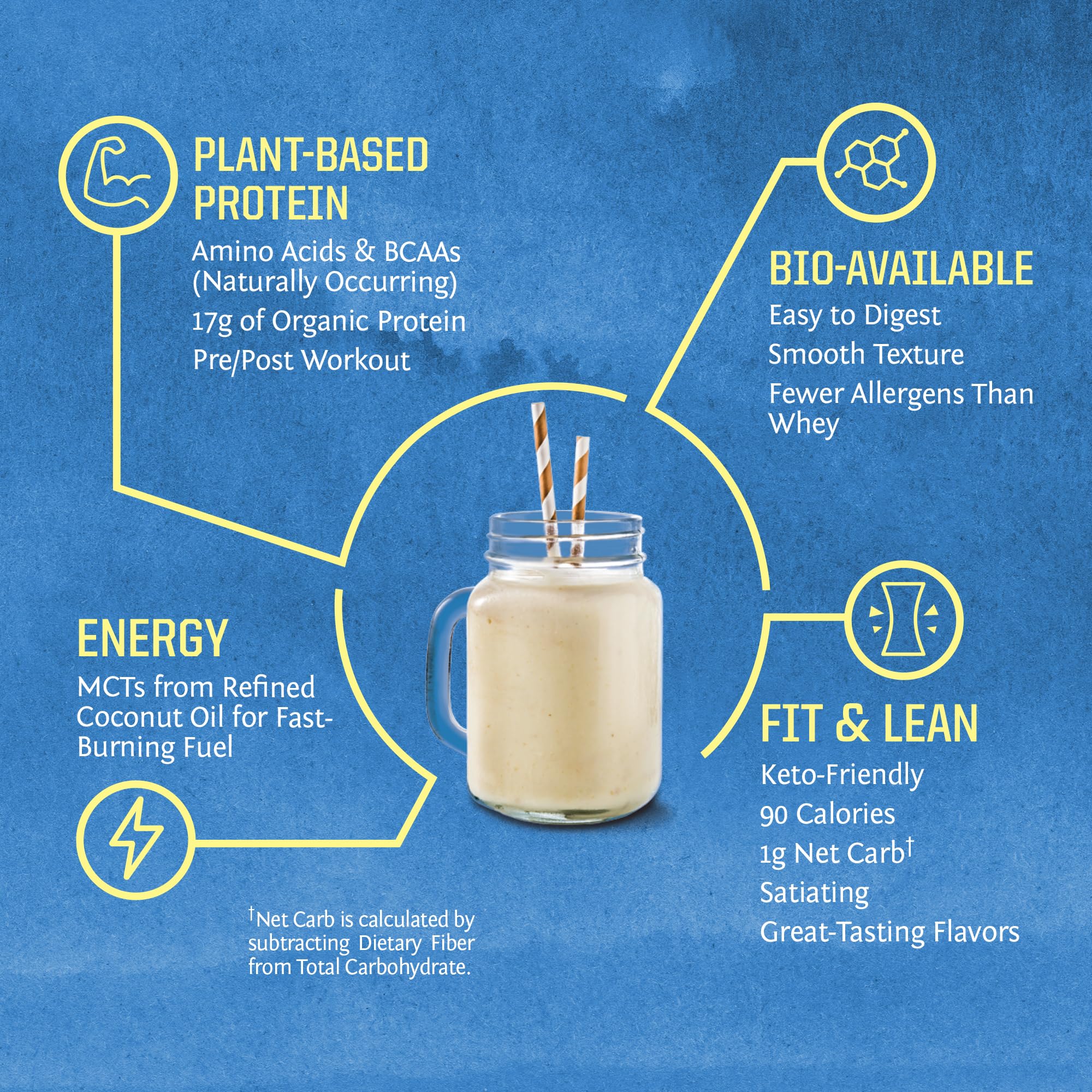 Sunwarrior Vegan Protein Powder Organic Plant-Based Protein | BCAA Amino Acids Hemp Seed Plant Protein | Soy Free Dairy Free Gluten Free Synthetic Free Non-GMO | Vanilla 30 Servings | Warrior Blend - Image 5