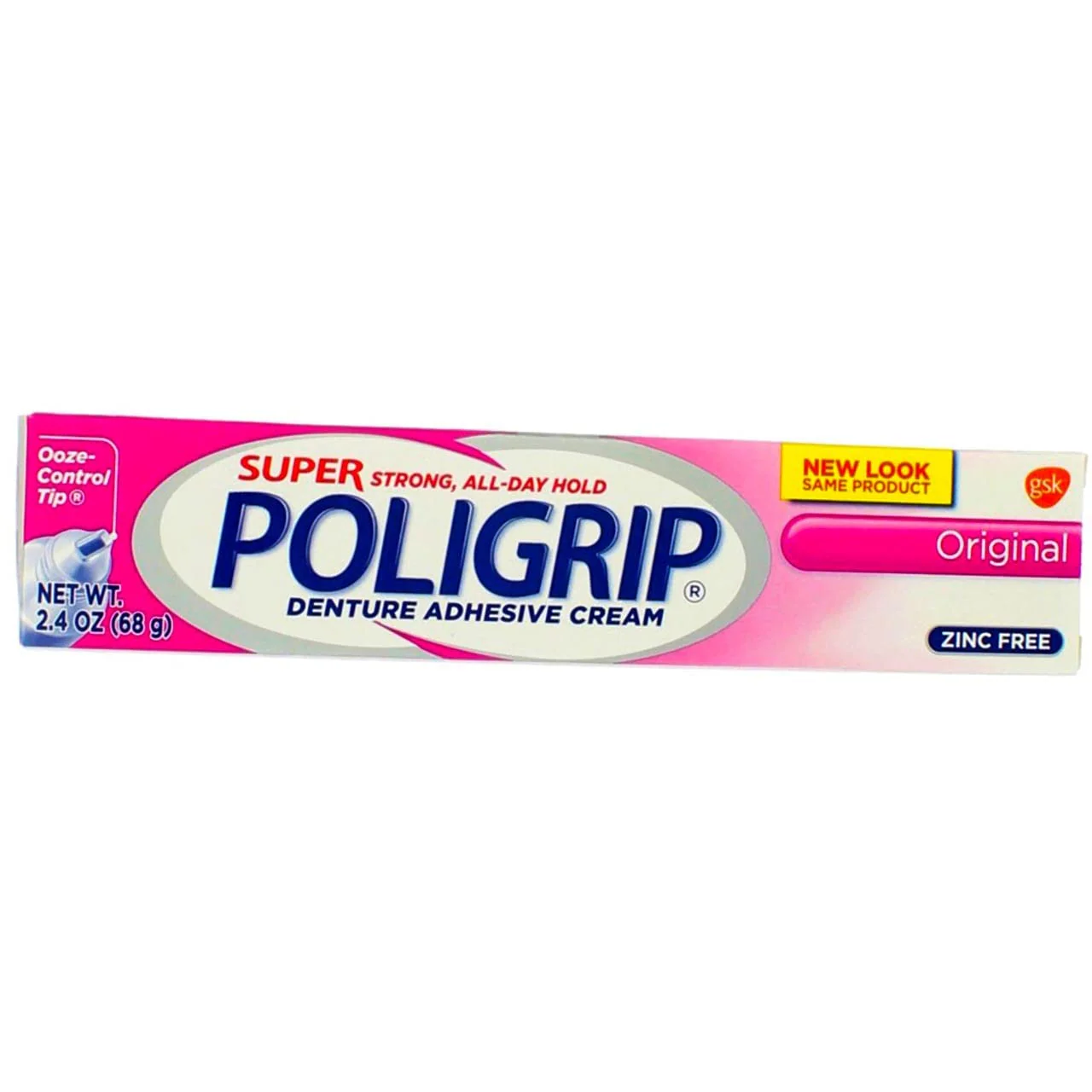 SUPER POLIGRIP Denture Adhesive Cream Original 2.40 oz - Image 9