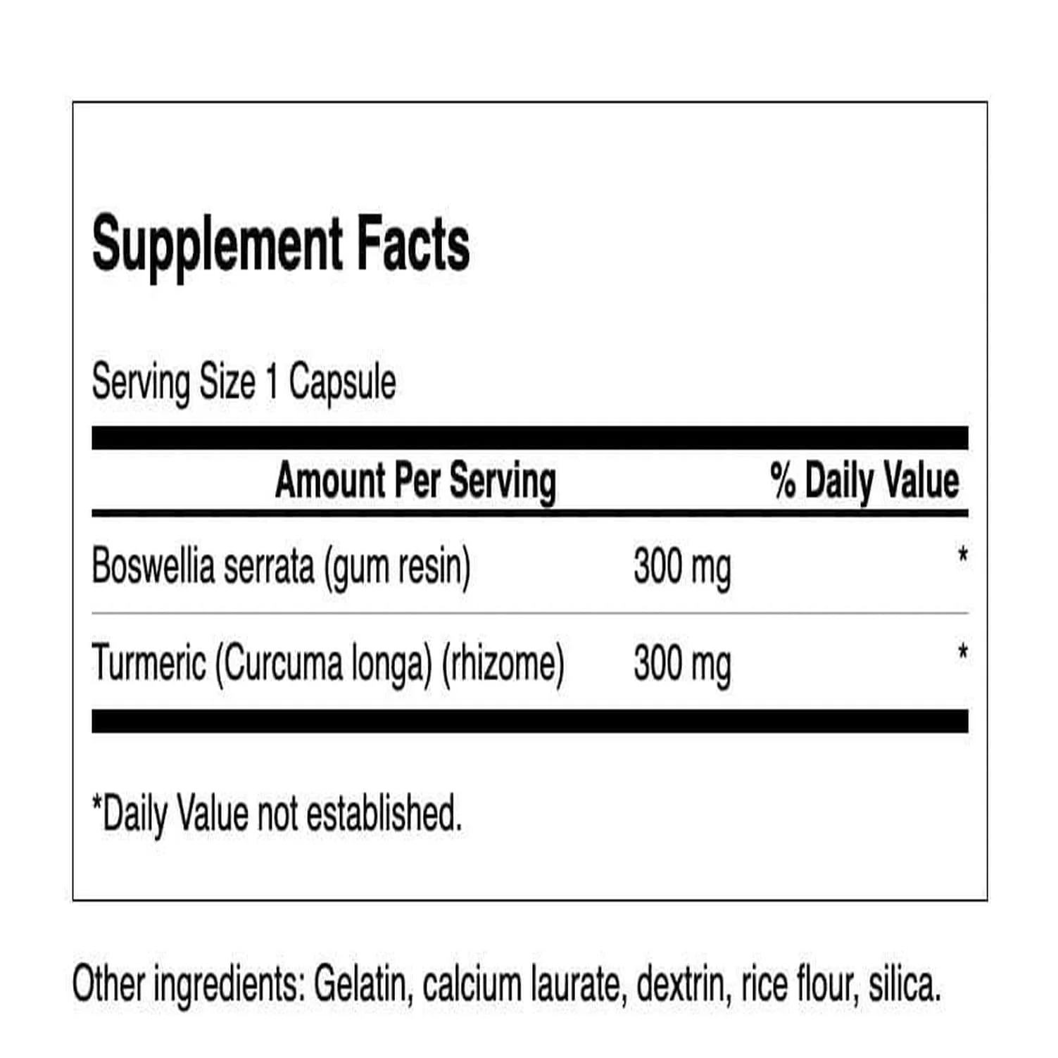 Swanson Full Spectrum Boswellia and Curcumin 60 Capsules(Packing May Vary) - Image 7