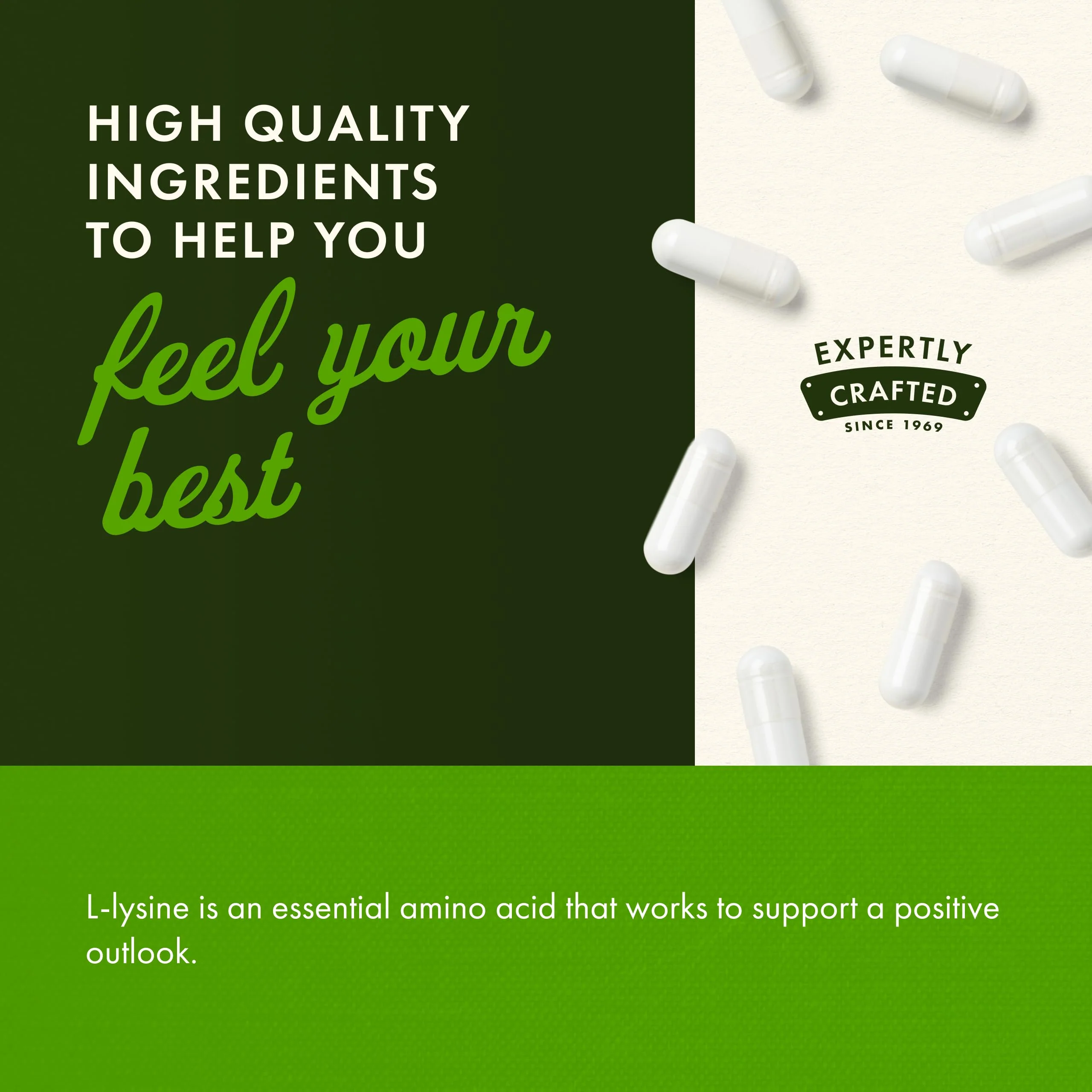 Swanson L-Lysine - Amino Acid for Stress, Antioxidant, Nervous System & Immune Support - Aids Calmness & Relaxation* - Non-GMO - 300 Capsules - Image 4