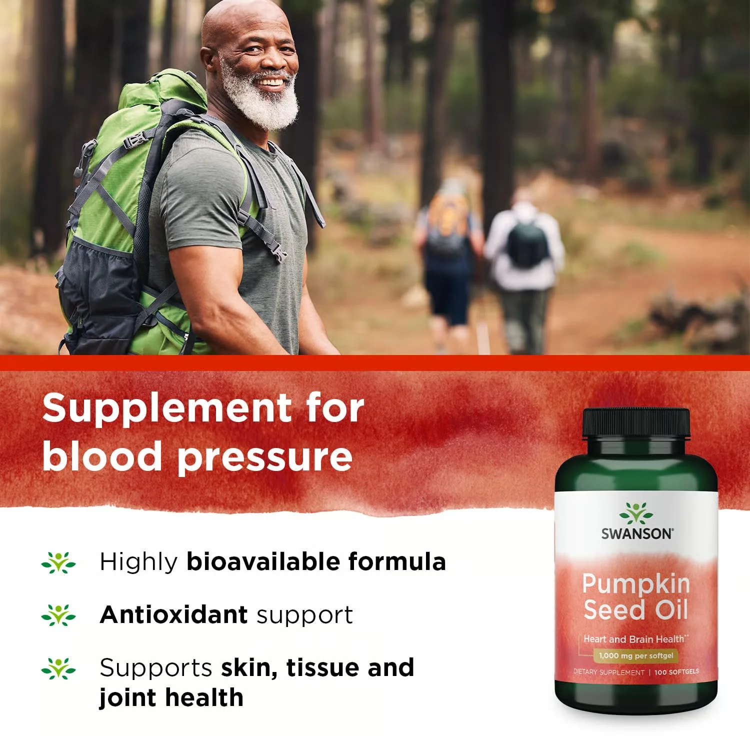 Swanson, Pumpkin Seed Oil, 1,000 mg, 100 Softgels - Image 6