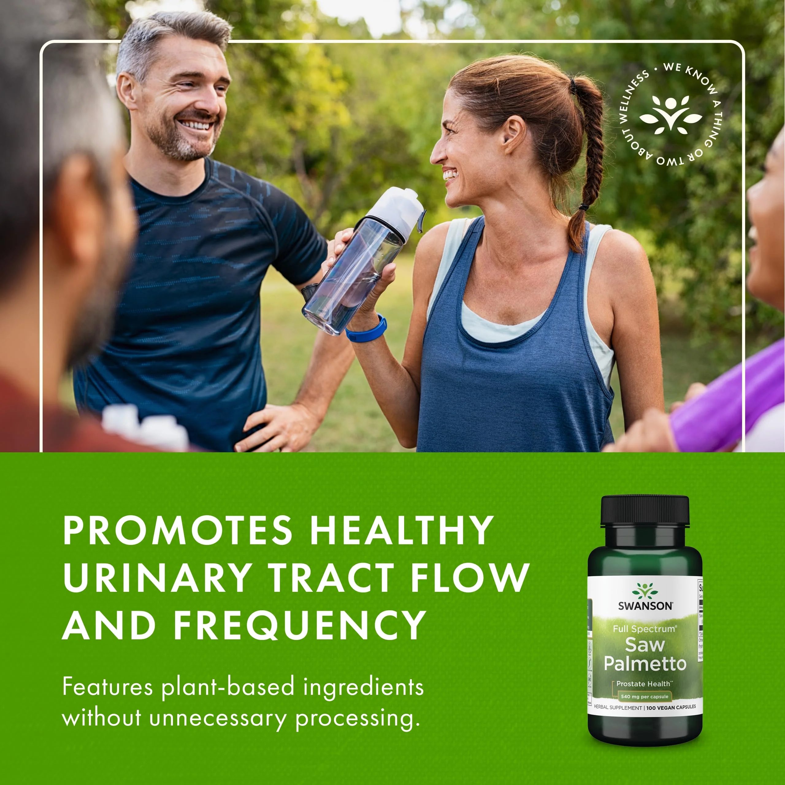 Swanson Saw Palmetto - Herbal Supplement Promoting Male Prostate Health Support - Natural Hair Supplement & Urinary Health Support - 540 mg 100 Capsules - Image 3