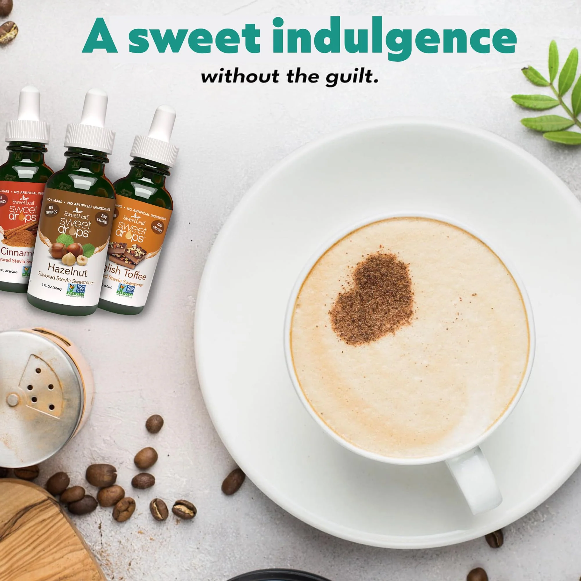 SweetLeaf Sweet Drops - Flavored Stevia Liquid Sweetener, Organic Stevia Extract, Zero Calories, Gluten Free, Keto Friendly, Non GMO, Natural Flavor - Valencia Orange, 2 Fl Oz (Pack of 1) - Image 4