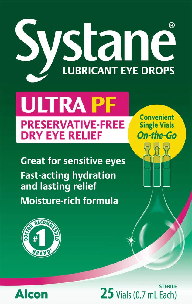 Systane Ultra Lubricant Eye Drops, 25 Count - Image 6
