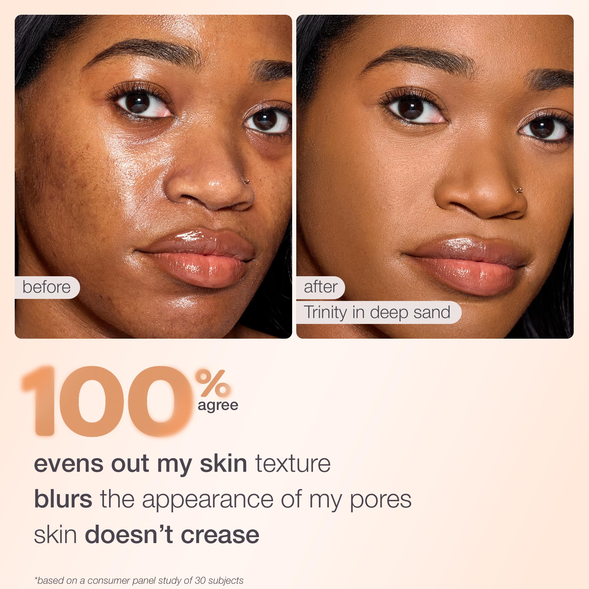 tarte BB blur tinted moisturizer Broad Spectrum SPF 30 – Medium Buildable Coverage with Natural Lightweight Matte Finish, Vegan & Cruelty-Free, full size, tan-deep - Image 3