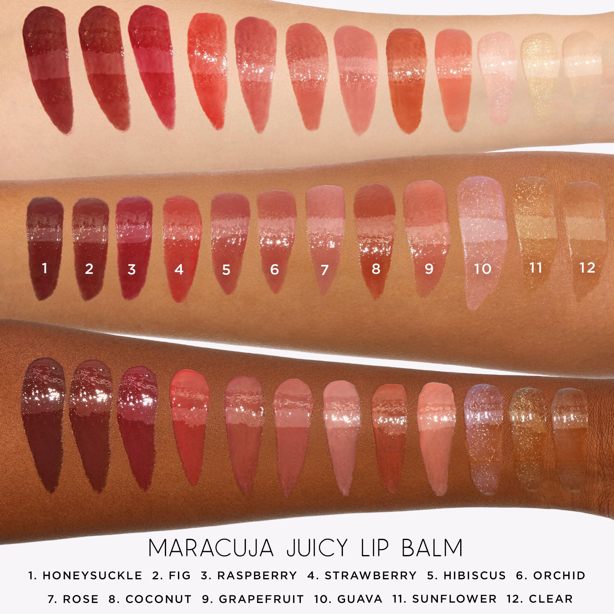 tarte maracuja juicy lip balm gloss – Viral Nourishing Lip Butter Color with High-Shine Hydration, Skincare Infused with Vitamin E, Vegan & Cruelty-Free, full size, Fig - Image 7