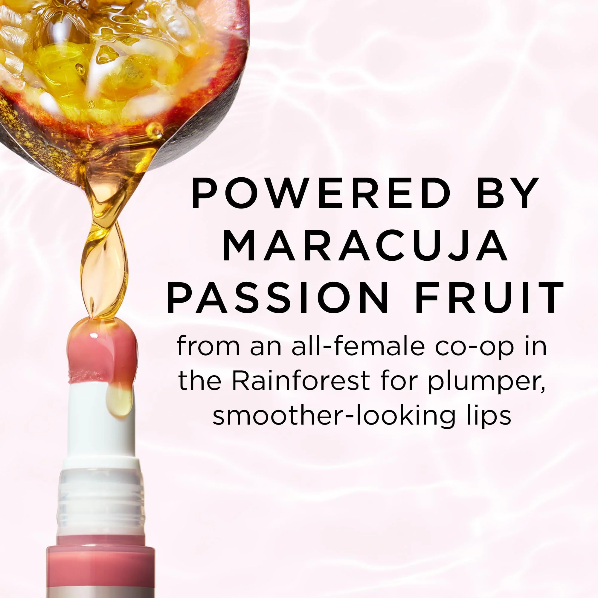 tarte maracuja juicy plumping lip oil - Hydrating & Volumizing Lip Plumper Gloss Balm with Nourishing Hyaluronic Acid, Plumps & Moisturizes, Vegan & Cruelty-Free, full size, cherry - Image 8