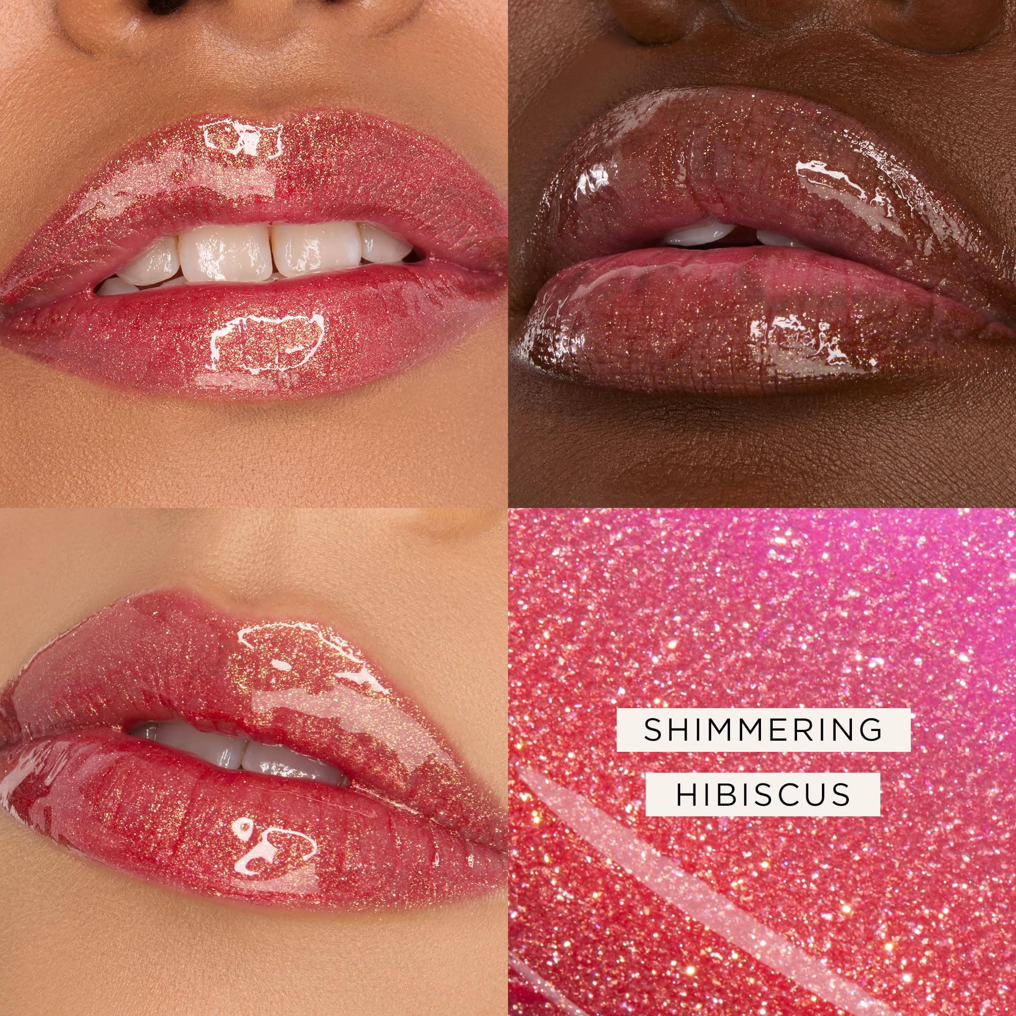 tarte maracuja juicy plumping lip oil - Hydrating & Volumizing Lip Plumper Gloss Balm with Nourishing Hyaluronic Acid, Plumps & Moisturizes, Vegan & Cruelty-Free, full size, shimmering hibiscus - Image 13
