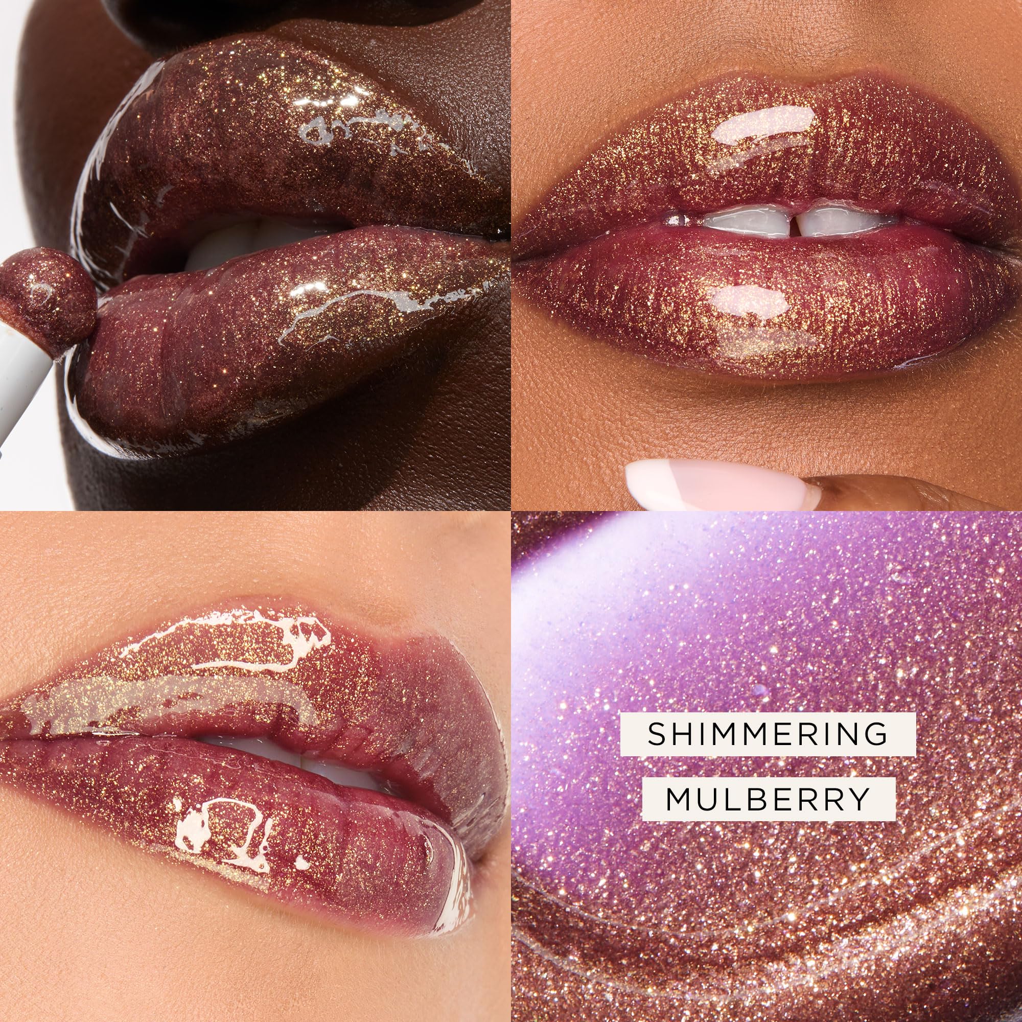 tarte maracuja juicy plumping lip oil - Hydrating & Volumizing Lip Plumper Gloss Balm with Nourishing Hyaluronic Acid, Plumps & Moisturizes, Vegan & Cruelty-Free, full size, shimmering mulberry - Image 12