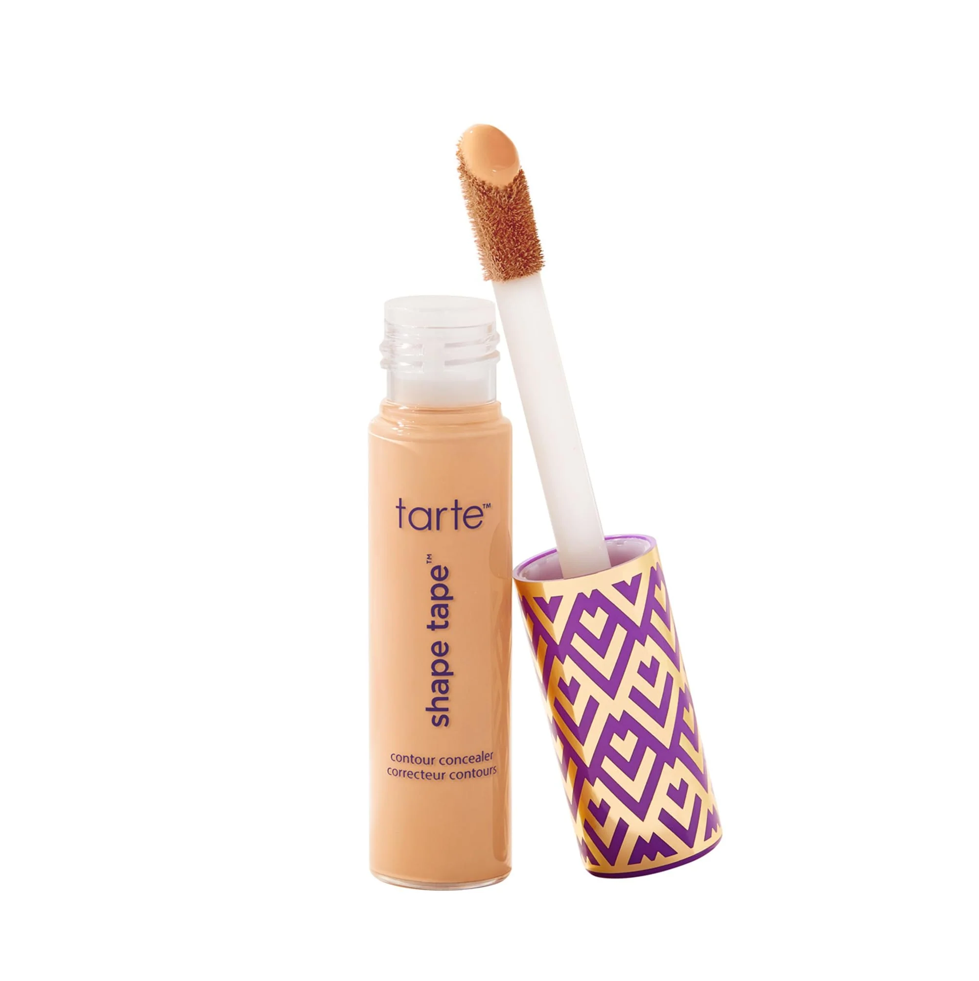 tarte shape tape concealer – Full-Coverage Creaseless Soft Matte Finish, Brightening Under-Eye & Face Makeup, 16hr Longwear, Vegan & Cruelty-Free, full size, 35H medium honey