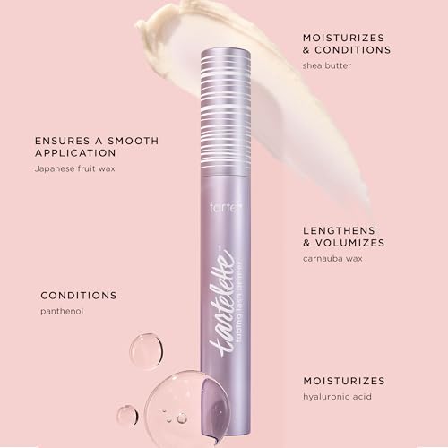 tarte tartelette tubing lash primer – Conditioning Mascara Base for Longer, Full Sizeer, Volumized & Moisturized Lashes, Infused with Hyaluronic Acid, Vegan & Cruelty-Free, full size - Image 2