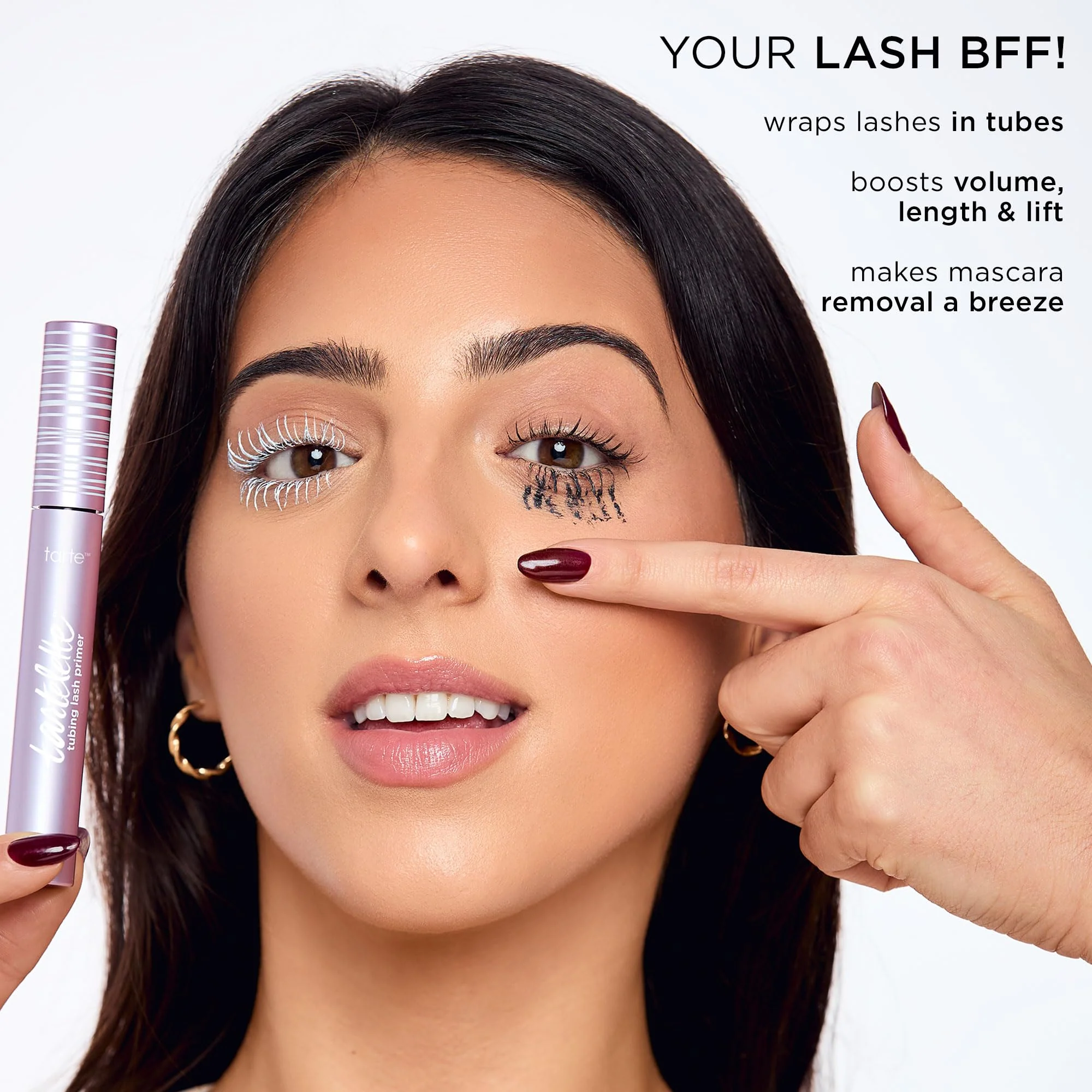 tarte tartelette tubing lash primer – Conditioning Mascara Base for Longer, Full Sizeer, Volumized & Moisturized Lashes, Infused with Hyaluronic Acid, Vegan & Cruelty-Free, full size - Image 9