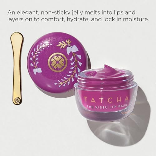 Tatcha Dewy Skin & Lips Hydrating Ritual Set, Travel Rice Wash, Full Size Dewy Skin Cream, Wisteria Lip Mask ($119 Value) - Image 4