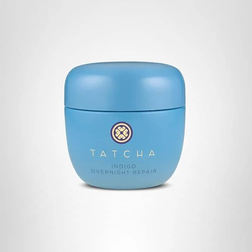 TATCHA Indigo Overnight Repair | Face Cream & Serum Treatment, Fragrance Free Night Cream, 50 ml | 1.7 oz - Image 2