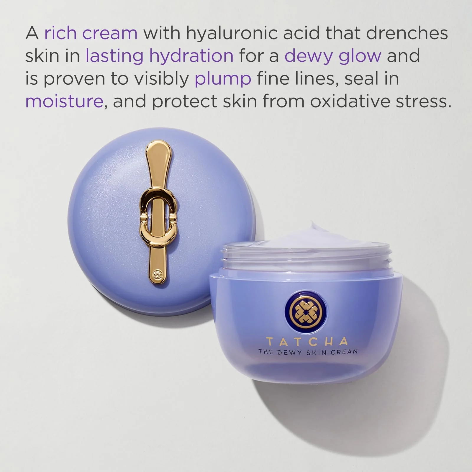 TATCHA The Dewy Skin Cream | Rich Face Cream to Hydrate, Plump and Protect Dry and Combo Skin, 50 ml | 1.7 oz - Image 10