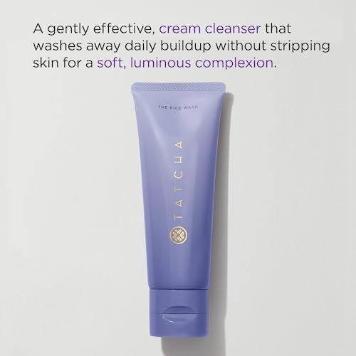 TATCHA The Rice Wash | Soft Cream Facial Cleanser Washes Away Buildup Without Stripping Skin For A Soft, Luminous Complexion | 4 oz - Image 10