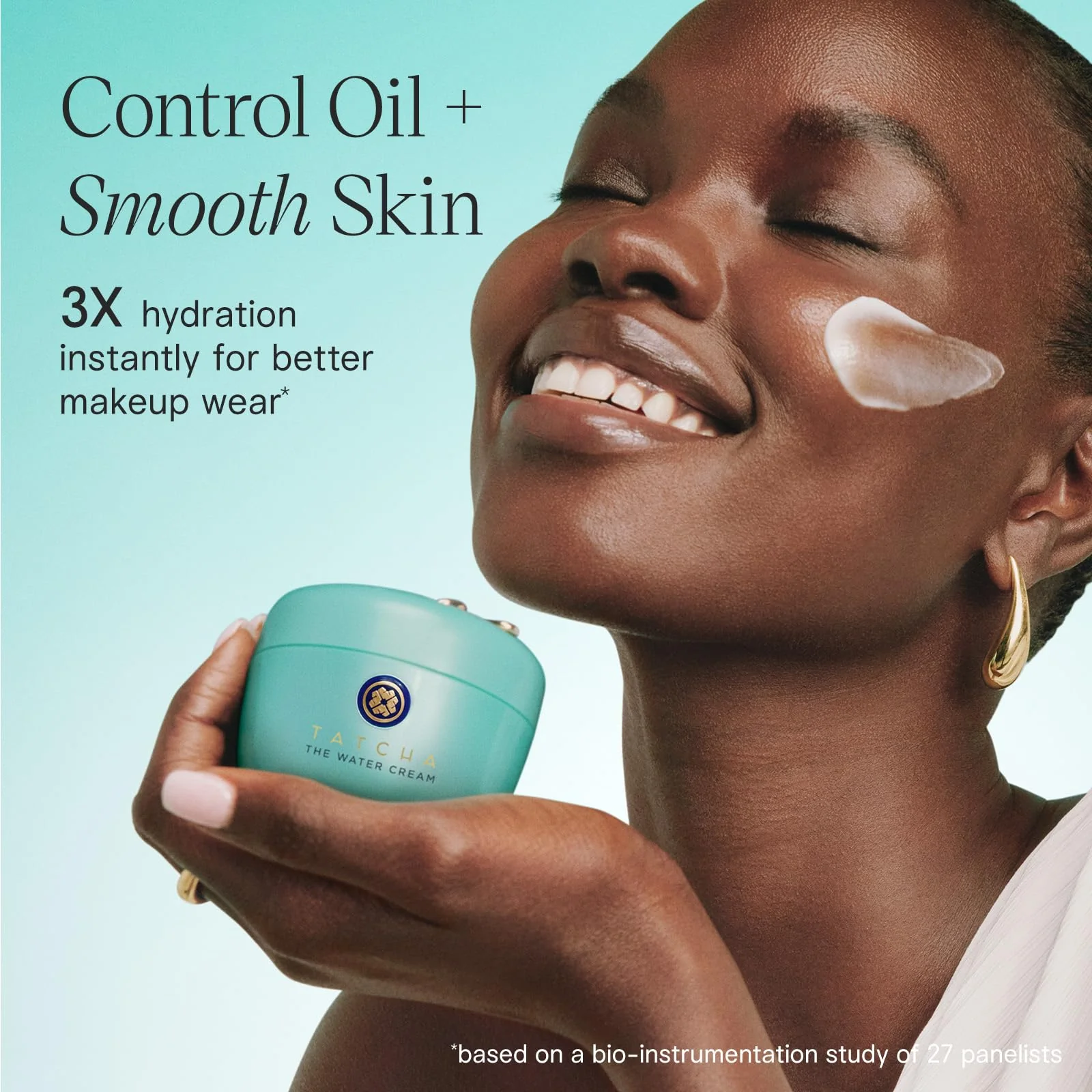 TATCHA The Water Cream | Cream Moisturizer for Face, Optimal Hydration For Pure Poreless Skin | 50 ml / 1.7 oz - Image 6