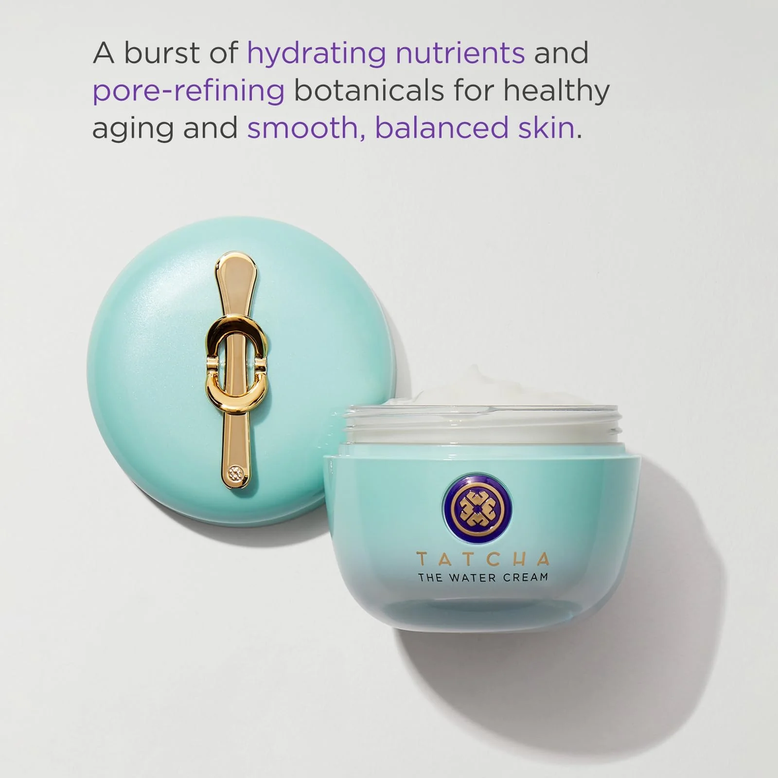 TATCHA The Water Cream | Cream Moisturizer for Face, Optimal Hydration For Pure Poreless Skin | Travel Size | 10 ml / 0.34 oz - Image 8