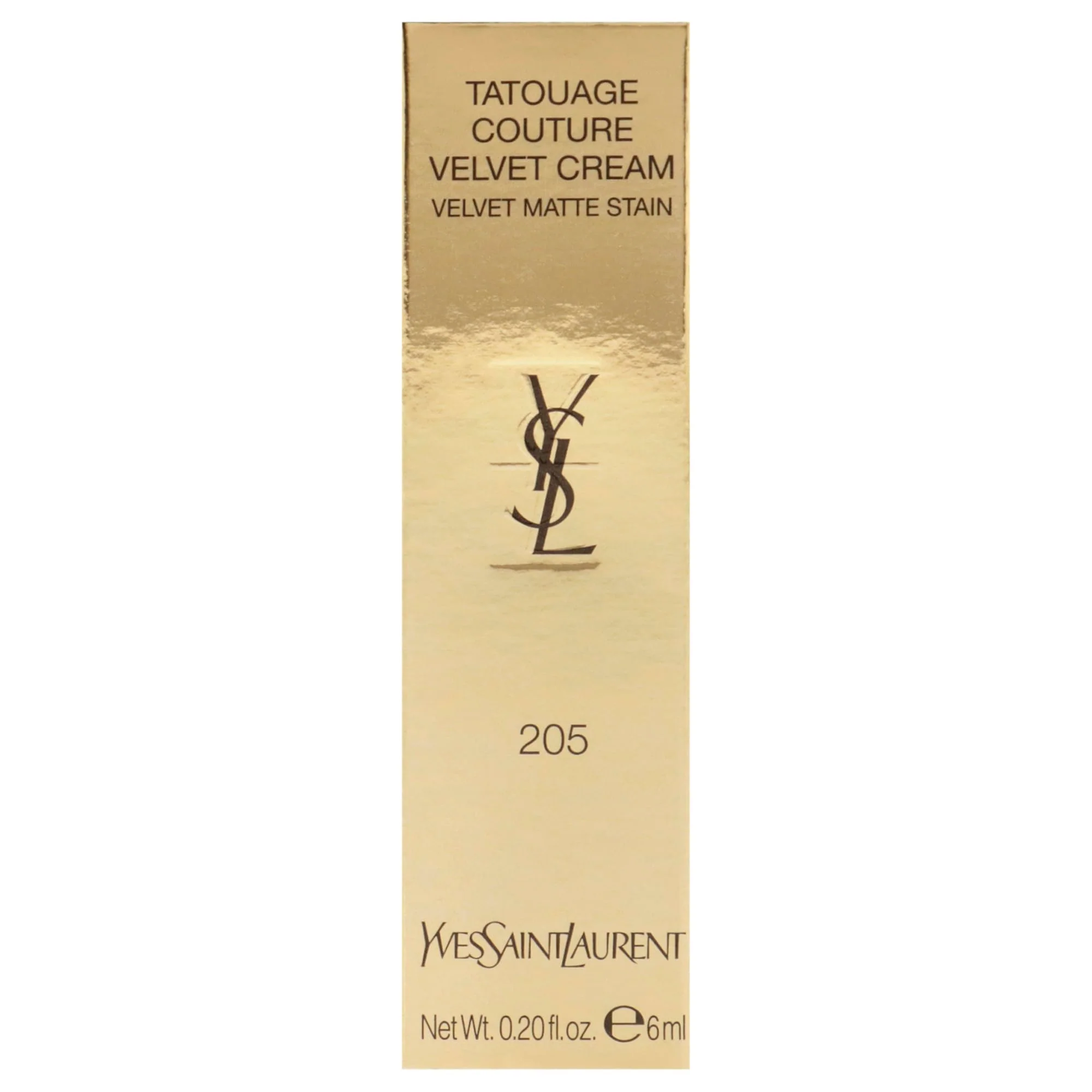 Tatouage Couture Velvet Matte Cream - 205 Rouge Clique by Yves Saint Laurent for Women - 0.2 oz Lipstick - Image 3