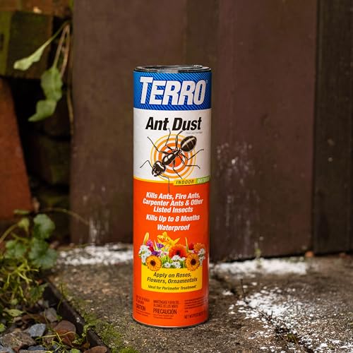 TERRO Ant Dust Powder Killer for Indoors and Outdoors - Kills Ants, Fire Ants, Roaches, Spiders, and Other Insects - T600 - Up to 8 Months Protection - Easy to Use - Image 13