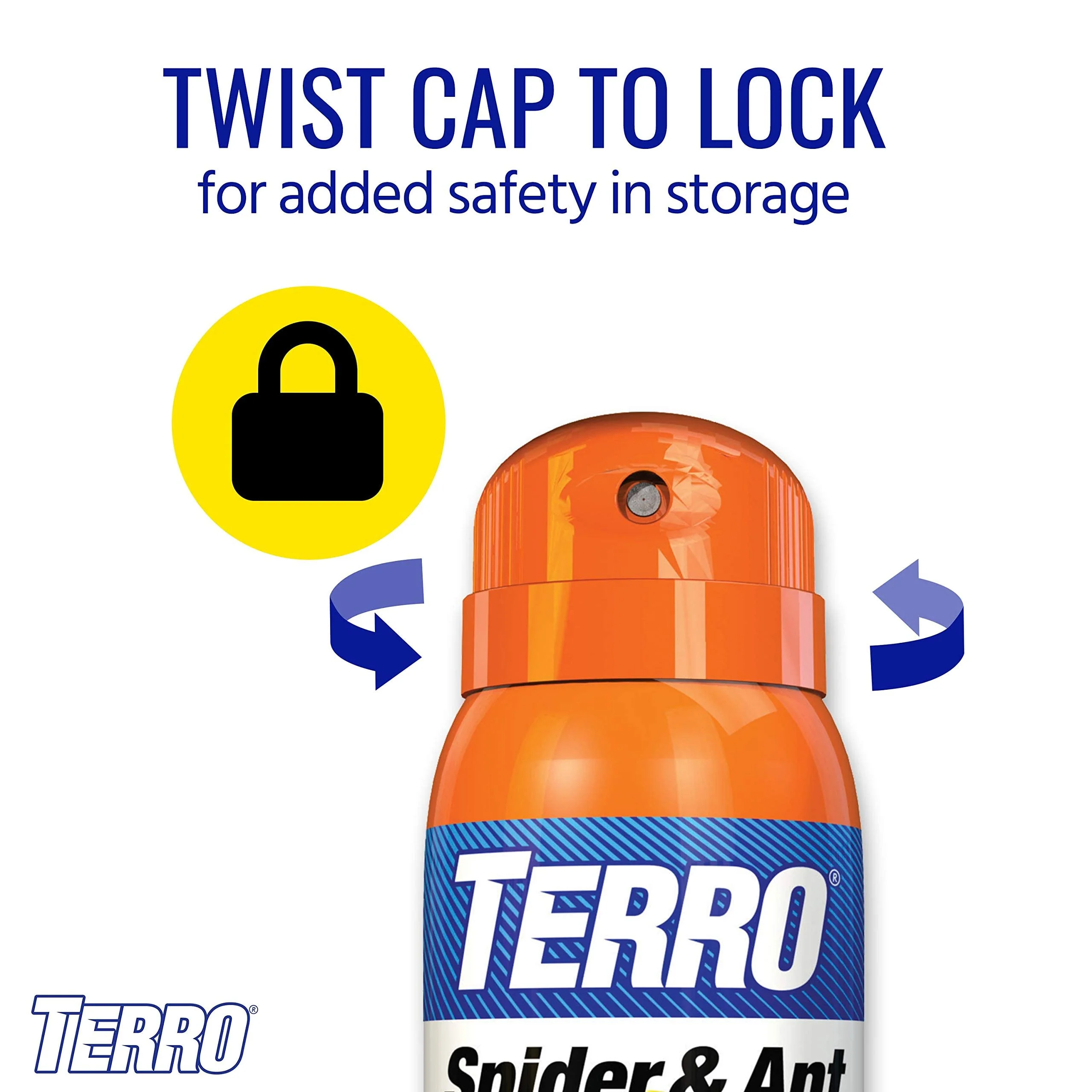 TERRO T2302-6 Spider Killer Spray for Indoors and Outdoors - Kills Spiders, Ants, Roaches, Scorpions, Ticks, Silverfish, and Other Insects - Image 3