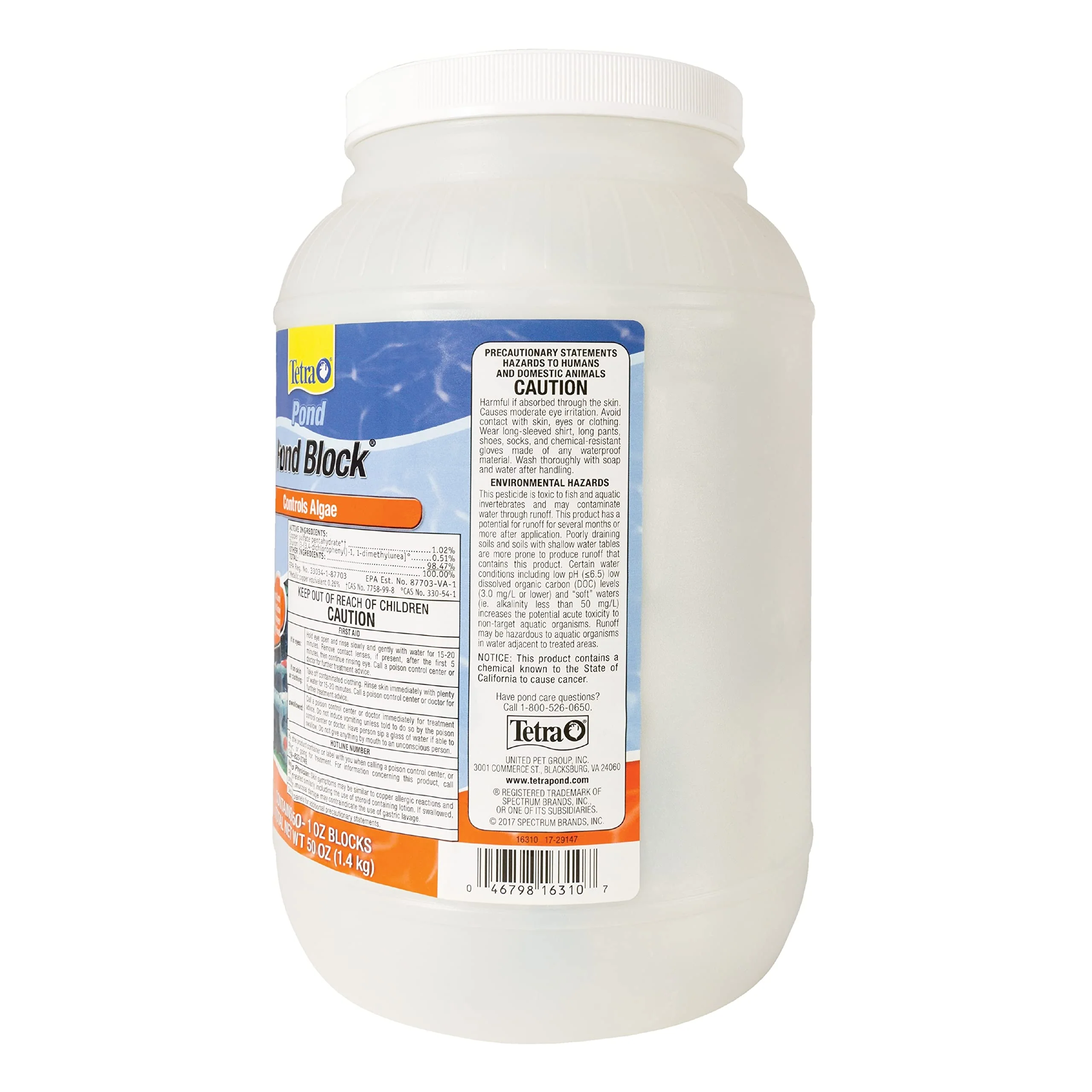 TetraPond Pond Block, 50 Count, Helps Control Algae Growth in Ornamental Fish Ponds - Image 4