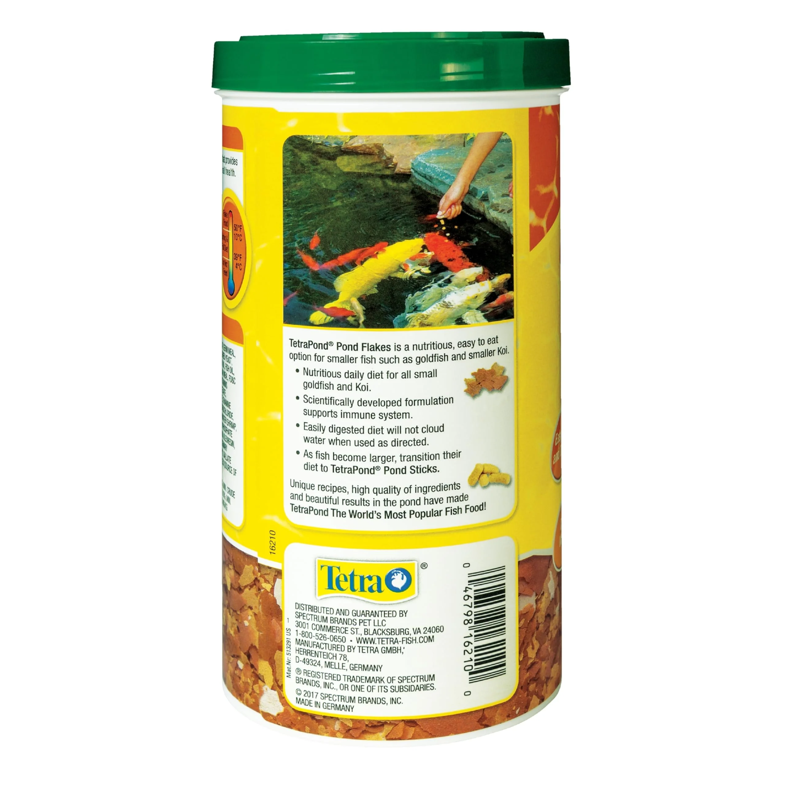 TetraPond Pond Flakes, Complete Nutrition for Smaller Pond Fish, Fish Food for Goldfish and Koi Fish, 6.35 Ounces - Image 5