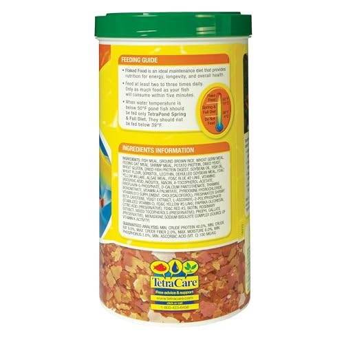 TetraPond Pond Flakes, Complete Nutrition for Smaller Pond Fish, Fish Food for Goldfish and Koi Fish, 6.35 Ounces - Image 6
