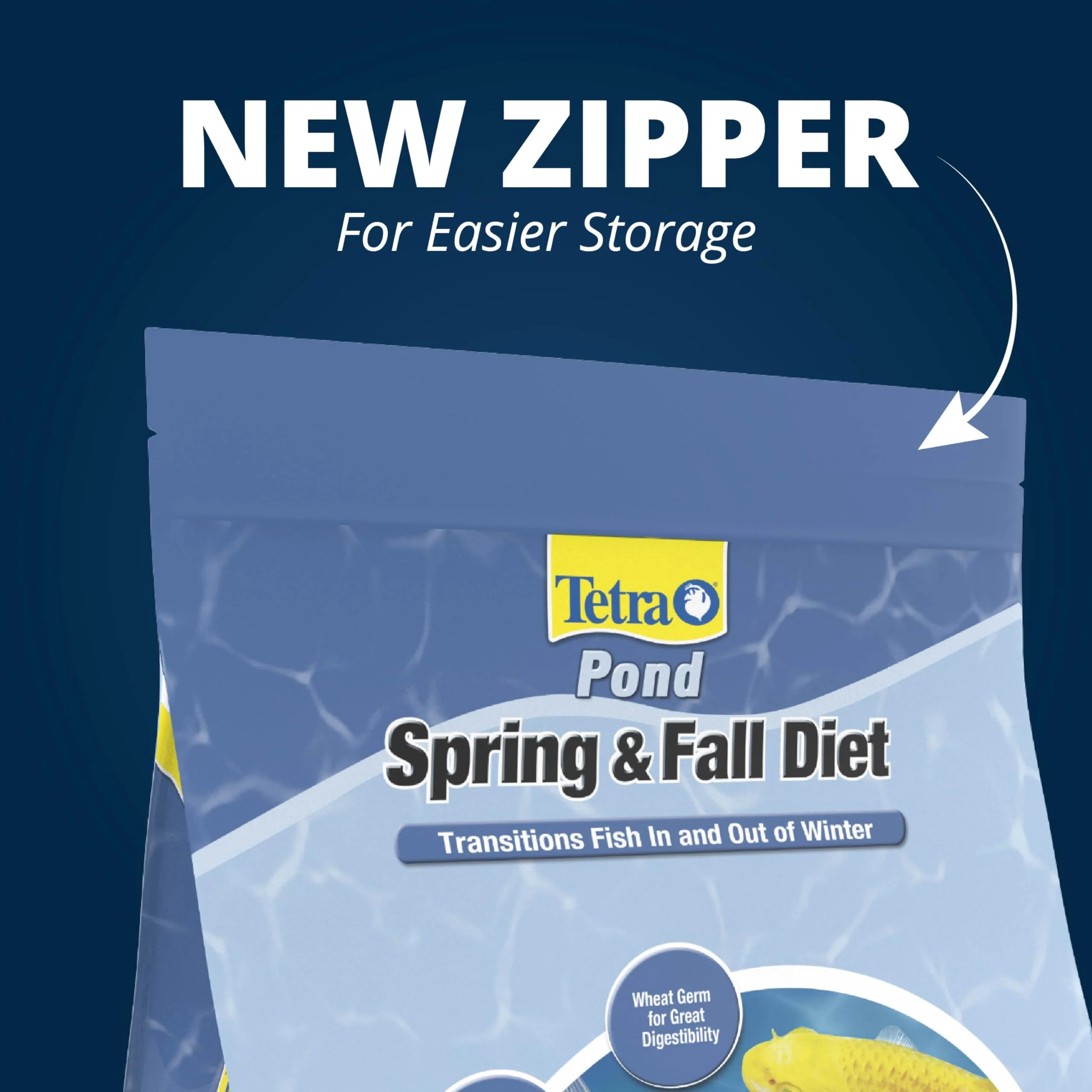 TetraPond Spring And Fall Diet 3.08 Pounds, Pond Fish Food, For Goldfish And Koi, 7 L - Image 7